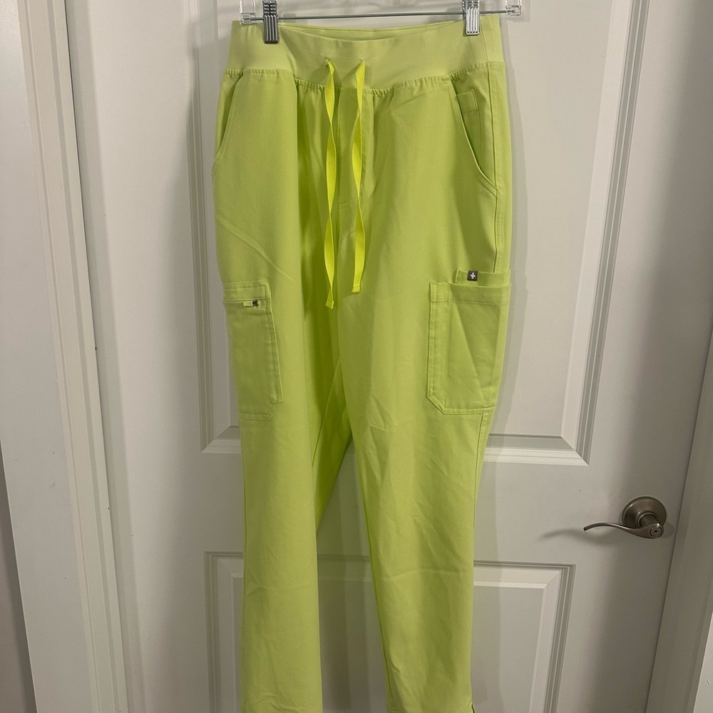 Neon Yellow Jogger Pants